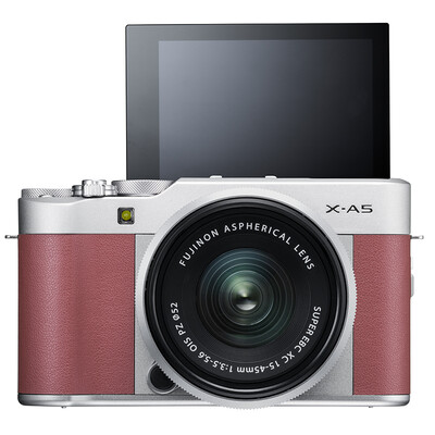 

Fuji (FUJIFILM) X-A5 XC15-45 Темный Серебряный Микро-один электрический комплект 24 миллиона пикселей 4K видео Bluetooth WIFI
