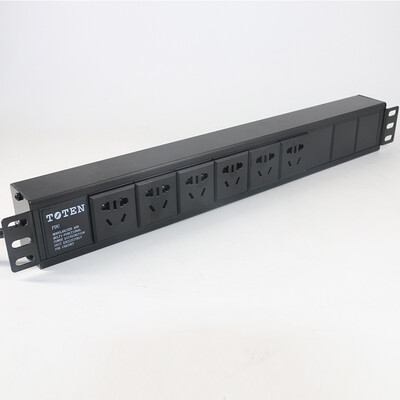 

TOTEN 6-bit 10A PDU cabinet power distributor 6-bit multi-purpose jack pdu power cabinet dedicated socket