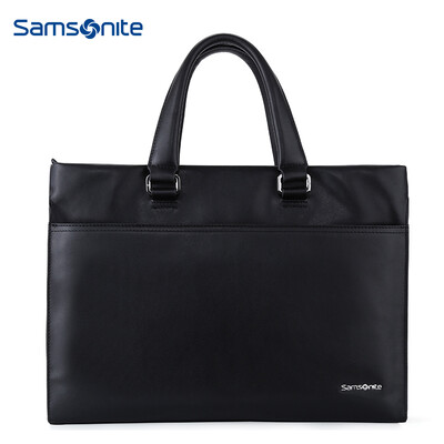 

Samsonite Y-SYMBOL Mens Fashion Briefcase Business Casual Tote Computer Bag TK409001 Black