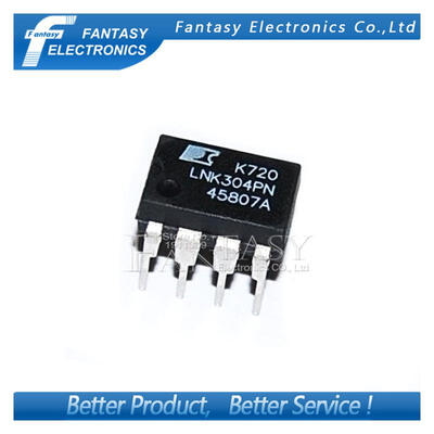 

100PCS LNK304PN DIP8 LNK304P DIP LNK304 new&original IC free shipping
