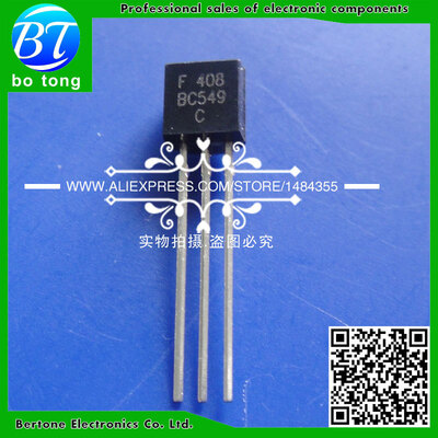 

100PCS BC549C BC559C Each 100mA 30V 01A BC549 BC559 NPN Transistor TO-92