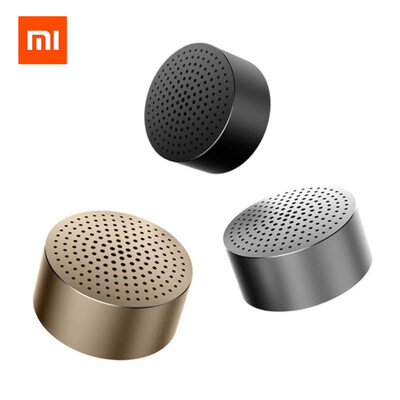 

Original Xiaomi Bluetooth Speaker Micro-SD Aux-in Handsfree Call Stereo Portable Bluetooth 40 Aluminum Frame Speaker