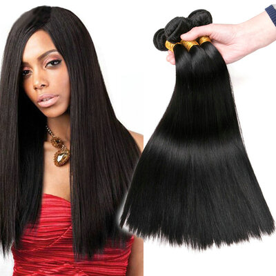 

CLAROLAIR Hair 3 PCS Hair Malaysian Virgin Hair Straight Human Hair Weave Malaysian Straight Hair Style Cheap Malaysian