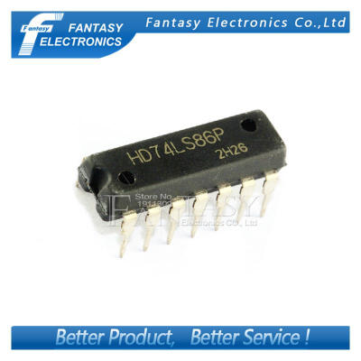

10PCS HD74LS86P DIP14 HD74LS86 DIP SN74LS86N 74LS86 new and original IC free shipping