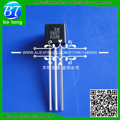 

Free Shipping One Lot 100pcs 2N2907A 2N2907 TO-92 PNP Transistor 2907A