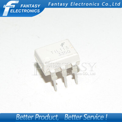 

10PCS TIL113 DIP8 DIP new and original IC free shipping