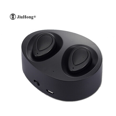 

Jiuhong K2 TWS Беспроводные бинауральные наушники Bluetooth с зарядным устройством Mini In-Ear Bluetooth-гарнитура Стерео музыка