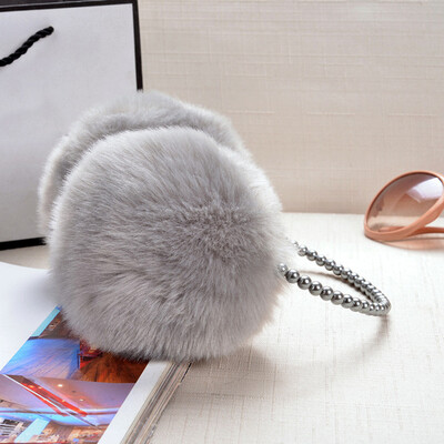 

Очаровательная Мода Кролик Мех Earmuffs Ухо Muffs Уха Обогреватели Earmuffs Зимний Открытый Женщины Рождественские подарки