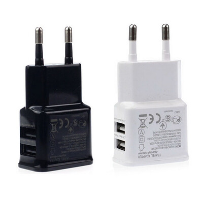 

2а, двойное 2ports ес зарядное устройство USB - адаптер для Samsung, HTC мото - белый iPhone