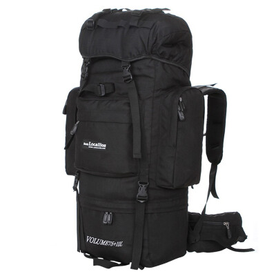 

LOCAL LION 431 outdoor backpack travel bag mountaineering bag can be put 15 inch computer bag 431 black 85L