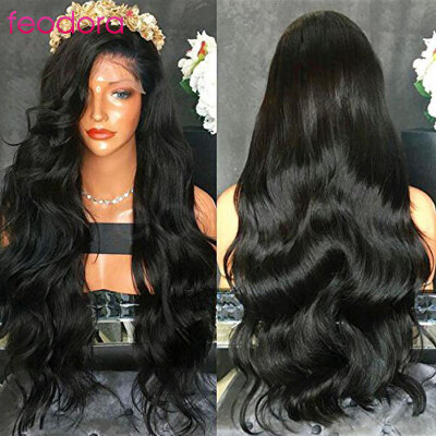 

Glueless Full Lace Human Hair Wigs For Black Women Body Wave Full Lace Wig Virgin Brazilian Human Hair Wigs With Baby Hair