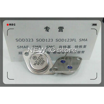 

Free shipping 20pcs/lot MJ11015 MJ11015G PNP 30A 120V TO-3 Triode Transistor TO-3-3 Power transistor
