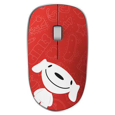 

Jingdong joy joint name rapoo Rapoo 3500P wireless mouse office mouse Jingdong JOY official authorized 2018 dog year edition blue