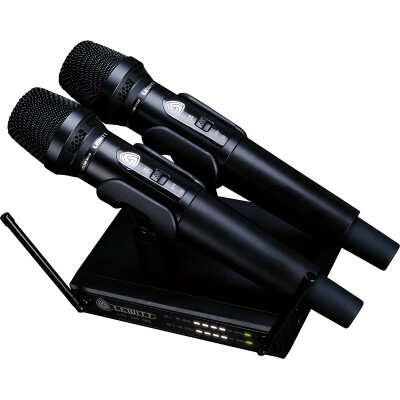 

LEWITT LTS 240 Dual D Double Bracket Wireless Microphone Stage Performance Household Microphone Black