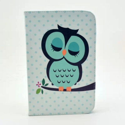 

MITI Romance Series Flower Owl Leather Holster Flip Case Cover For Samsung Galaxy Note 8.0 N5100 N5110 GT-N5100 8.0"inch Tablet