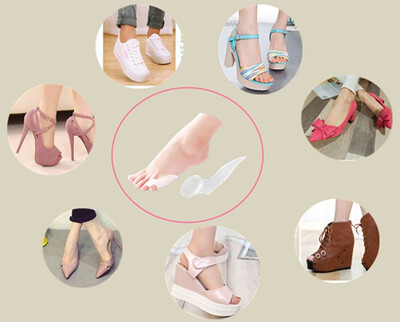 

1pair / 2pcs гель палец сепаратор straighteners согласование bunion боли ноги здоровья продукт