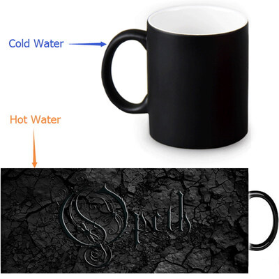 

Opeth Morphing Mug Color Change Tea Cup Волшебная молочная кружка для кофе