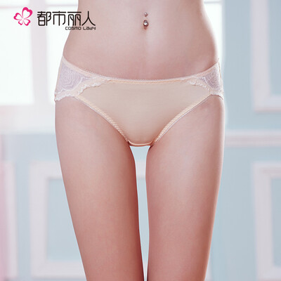 

Urban beauty genuine fine cotton sexy triangle waist womens underwear 197915 skin rejuvenation L