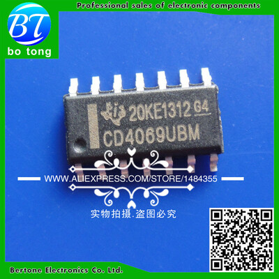 

20pcs free shipping CD4069BM CD4069 HEF4069BT HEF4069 SOP-14