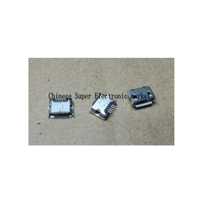 

500PCS Micro USB 5P 5-pin Micro USB Jack 5Pins Micro USB Connector Tail Charging socket 5pin