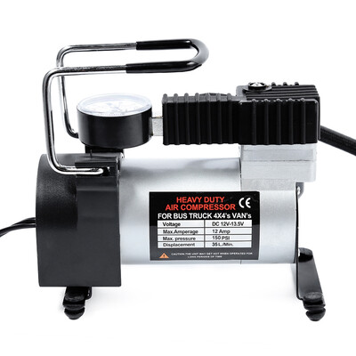 

12V Car Electric Inflator Pump Single-cylinder Air Compressor with Tyre Pressure Monitor