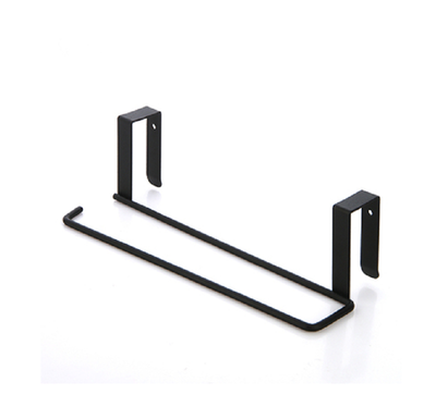 

Cntomlv New Iron Kitchen Tissue Holder Hanging Bathroom Toilet Roll Paper Holder Towel Rack Kitchen Cabinet Door Hook Holder