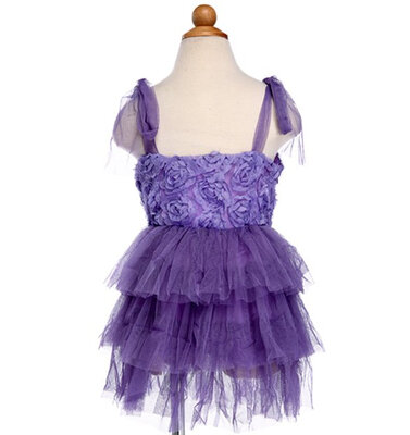 

Baby Kids Children Girls Cute Sweet Sleeveless Layer Fancy Mini Dress