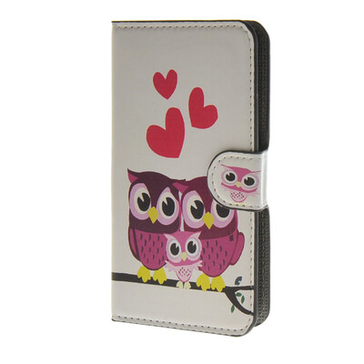 

MOONCASE Owl style Leather Wallet Flip Card Slot Stand Pouch чехол для HTC Desire 620 A15