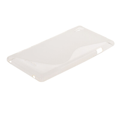 

MOONCASE S-Line Soft Flexible Silicone Gel TPU Skin Shell Back чехол для Sony Xperia T3 D5103 D5106 Clear