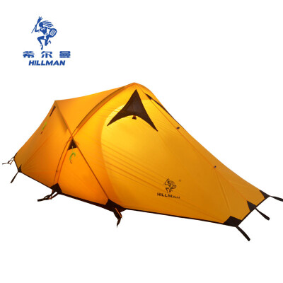 

Hillman New style 2 Person Ultralight Outdoor Double-Layer 20D coated silicon Hiking Camping Tent