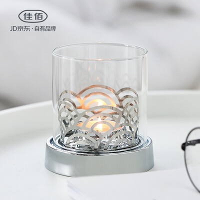 

Jiayi Venetian Candle Holder Aromatherapy Candles Home Romantic Candlelight Dinner Wedding Candle Holder P11110104 Chrome