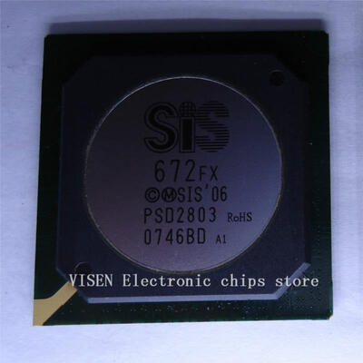 

1pcslot SIS SIS672FX integrated chipset 100 new Lead-free solder ball Ensure original not refurbished or teardown
