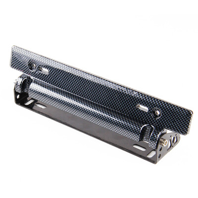

Ryanstar Universal Racing Carbon Fiber Look Car Number License Plate Frame