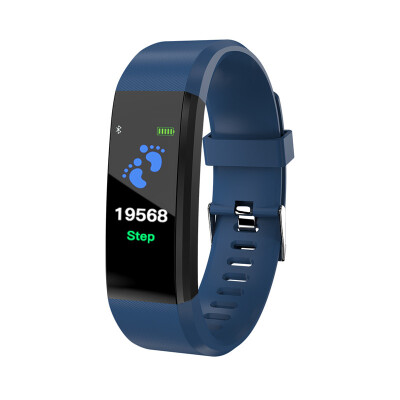 

ID115 Plus Smart Band кровяного давления Heart Rate Monitor Фитнес-Tracker умный браслет Спорт Браслет для andorid ios