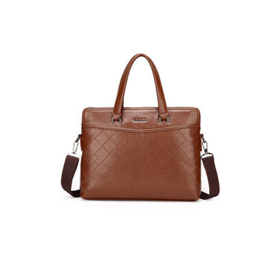

Fashion Mens Leather Business Bag Briefcase Messenger Shoulder Bag Tote Bag B-fdk8919