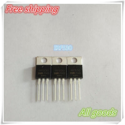 

10PCS IRF530N IRF530 TO-220 IRF530NPBF Power MOSFET N-Channel 17A 100V 50PCS/LOT Free Shipping