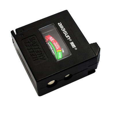 

Pocket Battery Tester 159V Battery AAAAACD Button Cell Tester Voltage Check