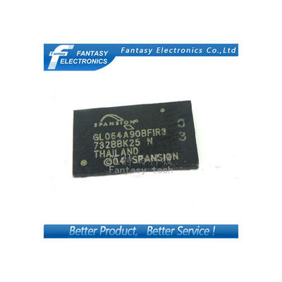 

2PCS S29GL064A90BFIR3 GL064A90BFIR3 BGA new&original free shipping