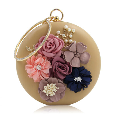 

Milisente 2018 New Women Purse Party Bag Ladies Flower Wedding Bags Female Evening Clutches