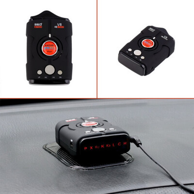 

16 Band Scanning Car Detector LED Display XK NK Ku Ka Laser Anti Radar Detector