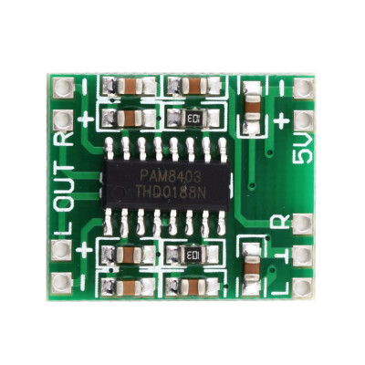 

PAM8403 Ultra Miniature Digital Power Amplifier Board Class D 2channelsx3W