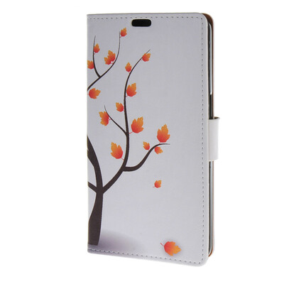 

MOONCASE чехол for Alcatel One Touch Flash OT-6042D Кожа флип кошелек стиль и Kickstand крышки случая [Cute Pattern] a10