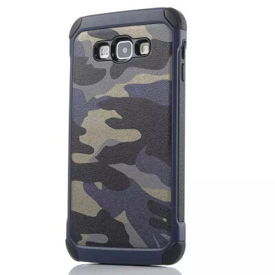 

MITI-Samsung Galaxy A8 A800 Cases Popular Camouflage 2 in 1 Style Luxury Genuine Leather Phone Cover For Samsung A8 High Quality