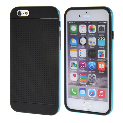 

MOONCASE iPhone 6 (4,7 ") чехол Гибкая Мягкий гель ТПУ силиконовая кожа Тонкий прочный чехол для Apple IPhone 6 (4,7") Синий