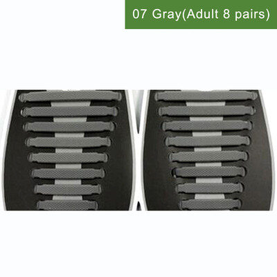 

JUP8 устанавливает 128 шт Новый творческий дизайн Мужские женщины Мужчины Спортивная одежда Нет галстуков Шнурки Упругие силиконовые кружева Все кроссовки Спорт