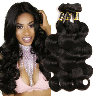 

YAVIDA Hair 7A Unprocessed Brazilian Body Wave Hair 3 pcs Brazilian Human Virgin Hair Extensions Cheap Brazilian Body Wave Hair Bu