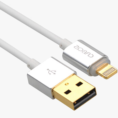 

Ferguson (cabos) F07702 Телефон для передачи данных Apple iPhone5 iPhone5s iPhone6plus / iPhone6s зарядное устройство iPadPro 0.25M серебристый