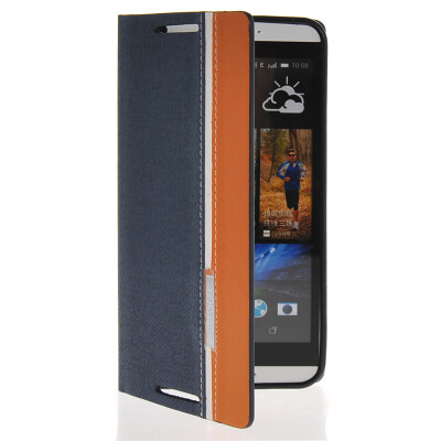 

MOONCASE Business style Leather Side Flip Wallet Card Slot Pouch Stand Back Case Cover for HTC Desire 816 Sapphire