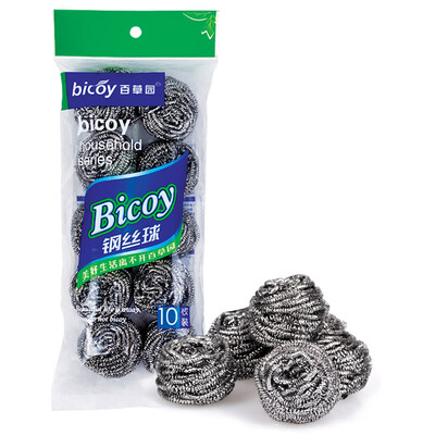 

Baicao Garden bicoy kitchen with metal wire ball clean ball 10 loaded
