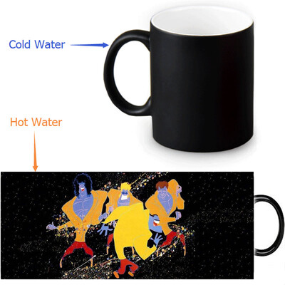 

Queen 350ml12oz Heat Reveal Mug Color Change Coffee Cup Sensitive Morphing Mugs Magic Mug Milk Tea Cups